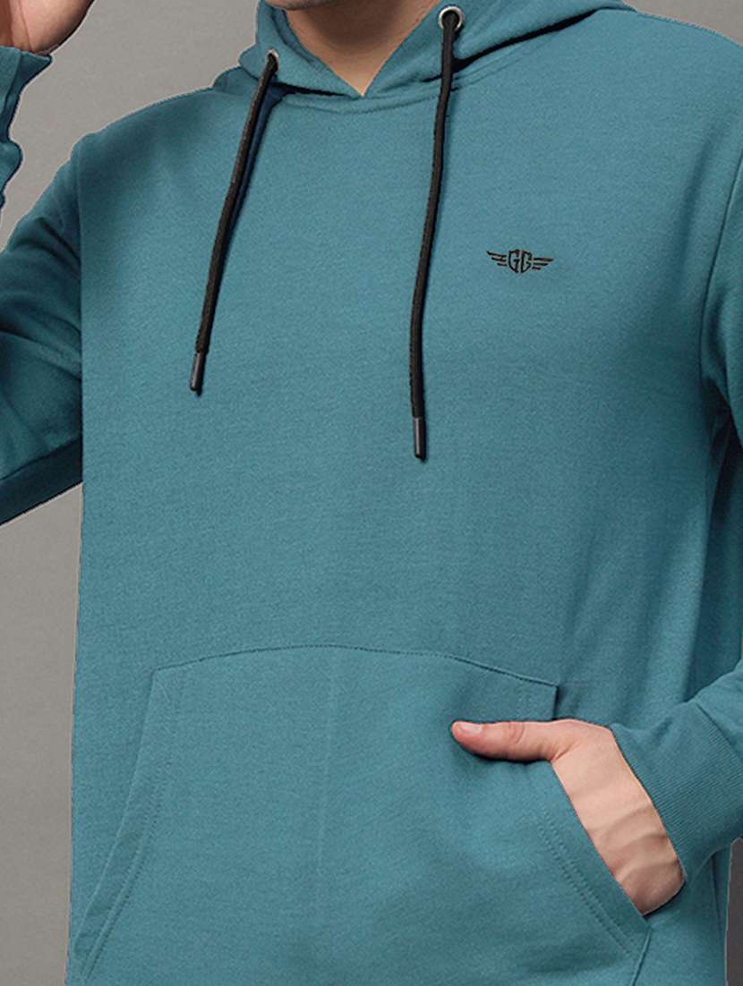 men long sleeves plain sweatshirt - 21666273 -  Standard Image - 4