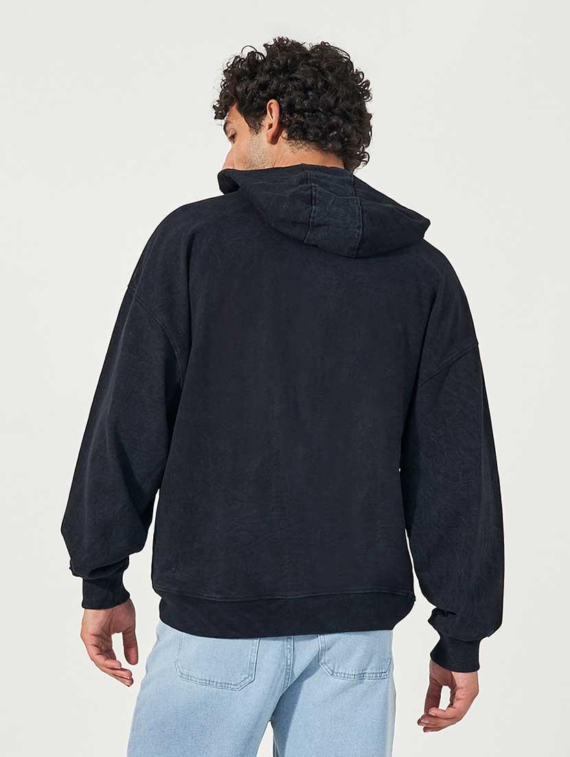 men chest print long sleeve sweatshirt - 21666327 - Standard Image - 1
