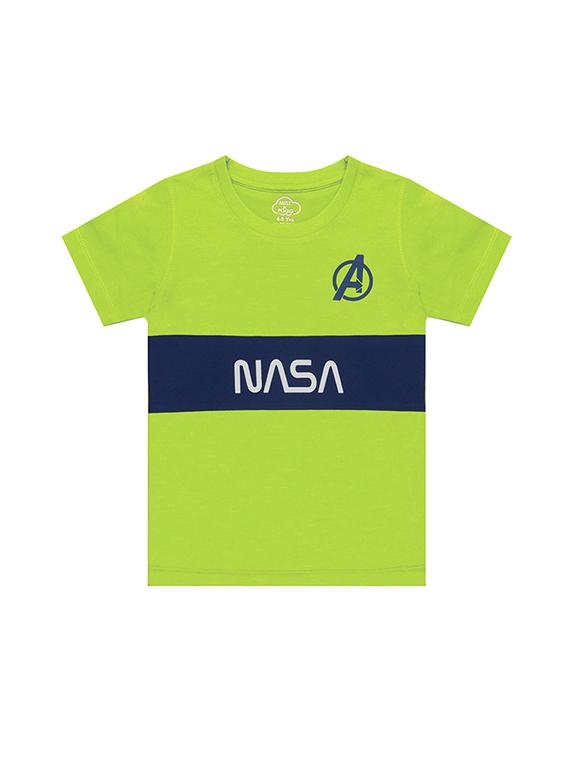 kids round neck short sleeve color block t-shirts combo - 21666990 -  Standard Image - 1