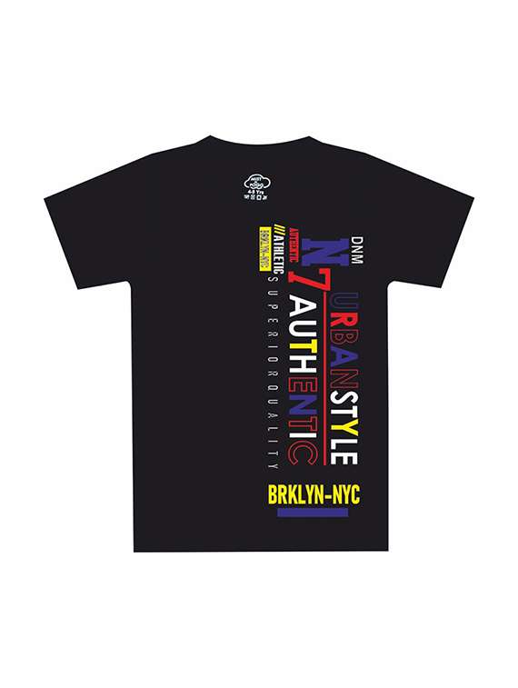 kids round neck short sleeve printed t-shirts combo - 21666995 -  Standard Image - 1