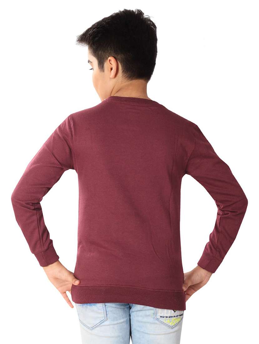 boys long sleeves printed t-shirt - 21667019 - Standard Image - 1