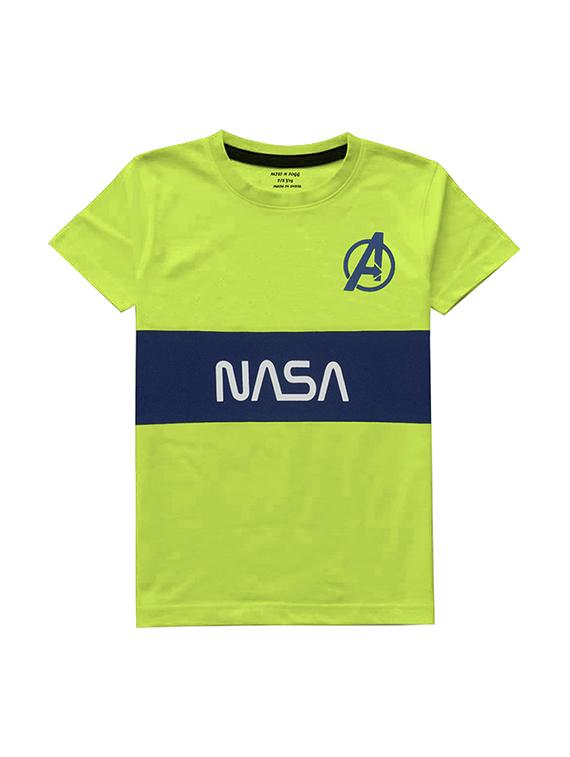 kids round neck short sleeve color block t-shirts combo - 21667024 - Standard Image - 1