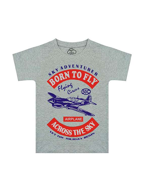 kids round neck printed t-shirts combo - 21667036 -  Standard Image - 1