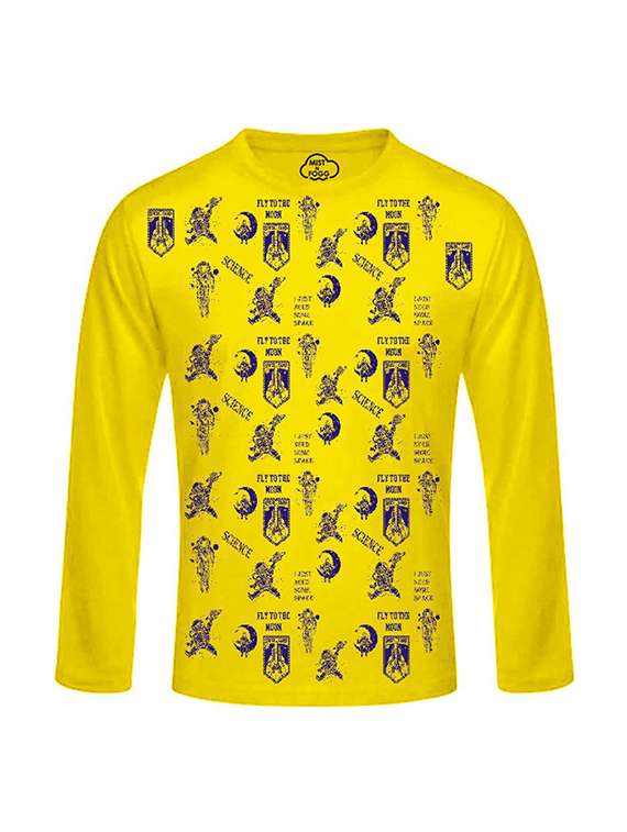 kids round neck printed t-shirts combo - 21667044 - Standard Image - 1