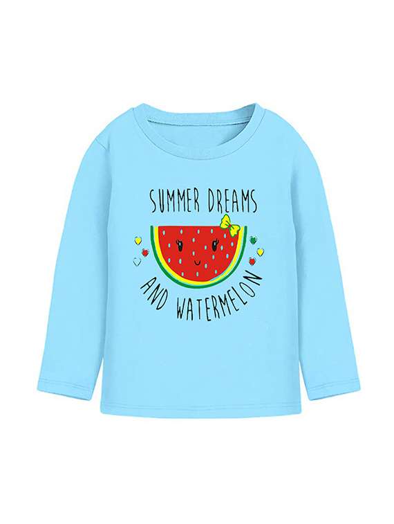 kids round neck printed t-shirts combo - 21667069 -  Standard Image - 1