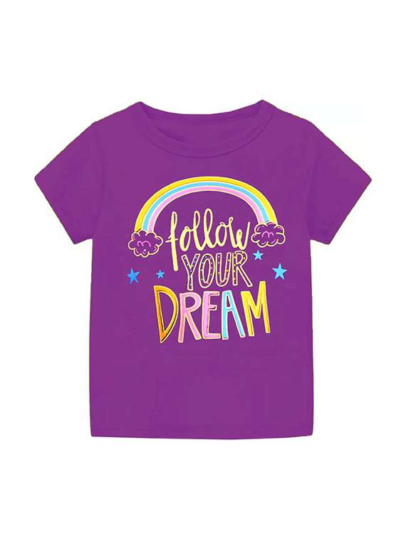 kids round neck printed t-shirts combo - 21667084 - Standard Image - 1