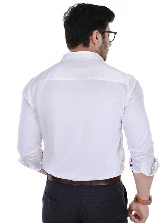 men long sleeves solid formal shirt - 21667182 -  Standard Image - 1