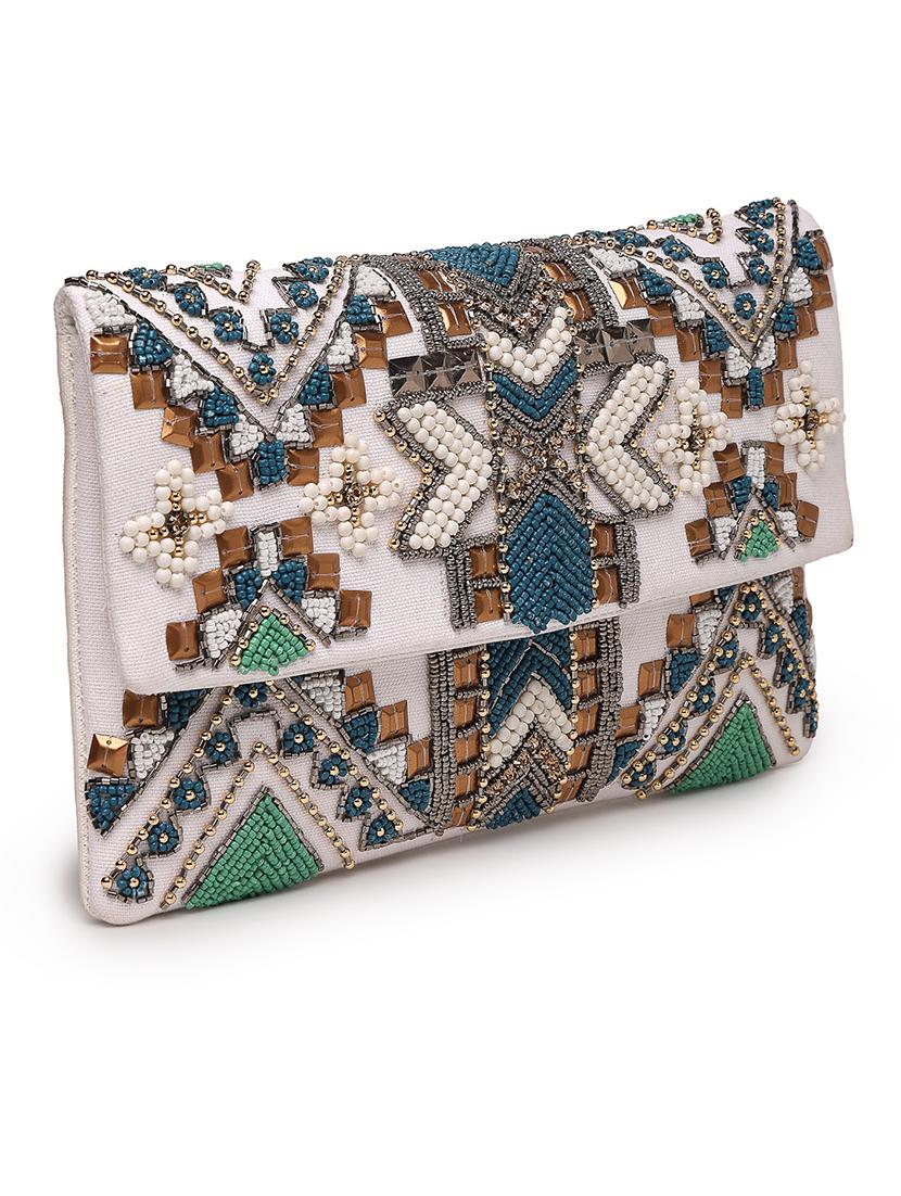 women embellished sling bag - 21667304 - Standard Image - 4