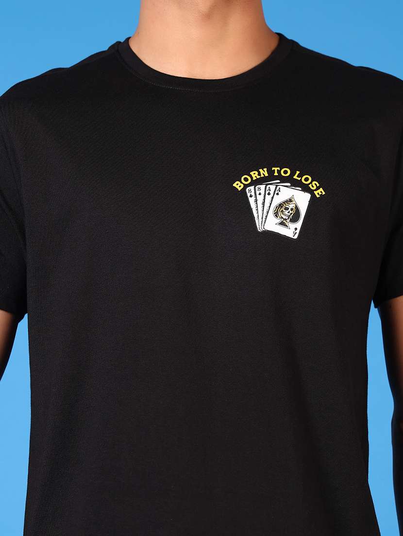 men printed short sleeve regular fit t-shirt - 21667585 -  Standard Image - 4