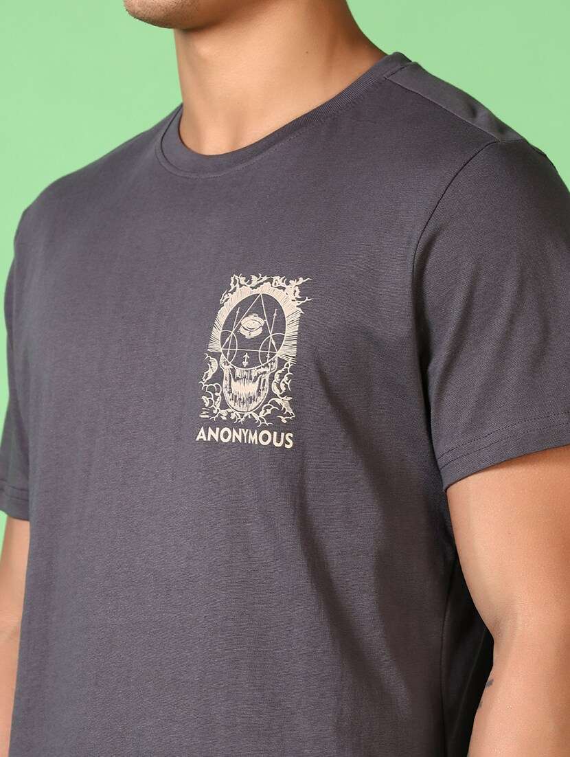 men back print short sleeve t-shirt - 21667617 -  Standard Image - 4