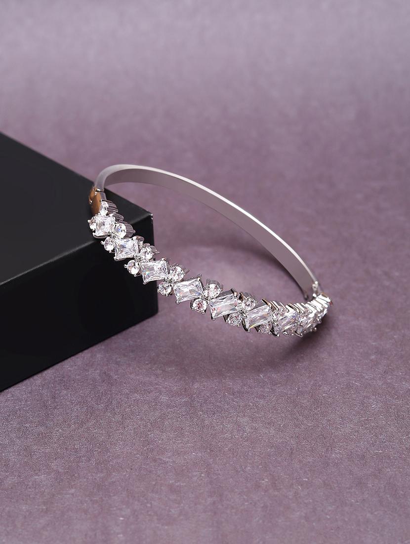 women silver-plated bracelets - 21667888 - Standard Image - 1