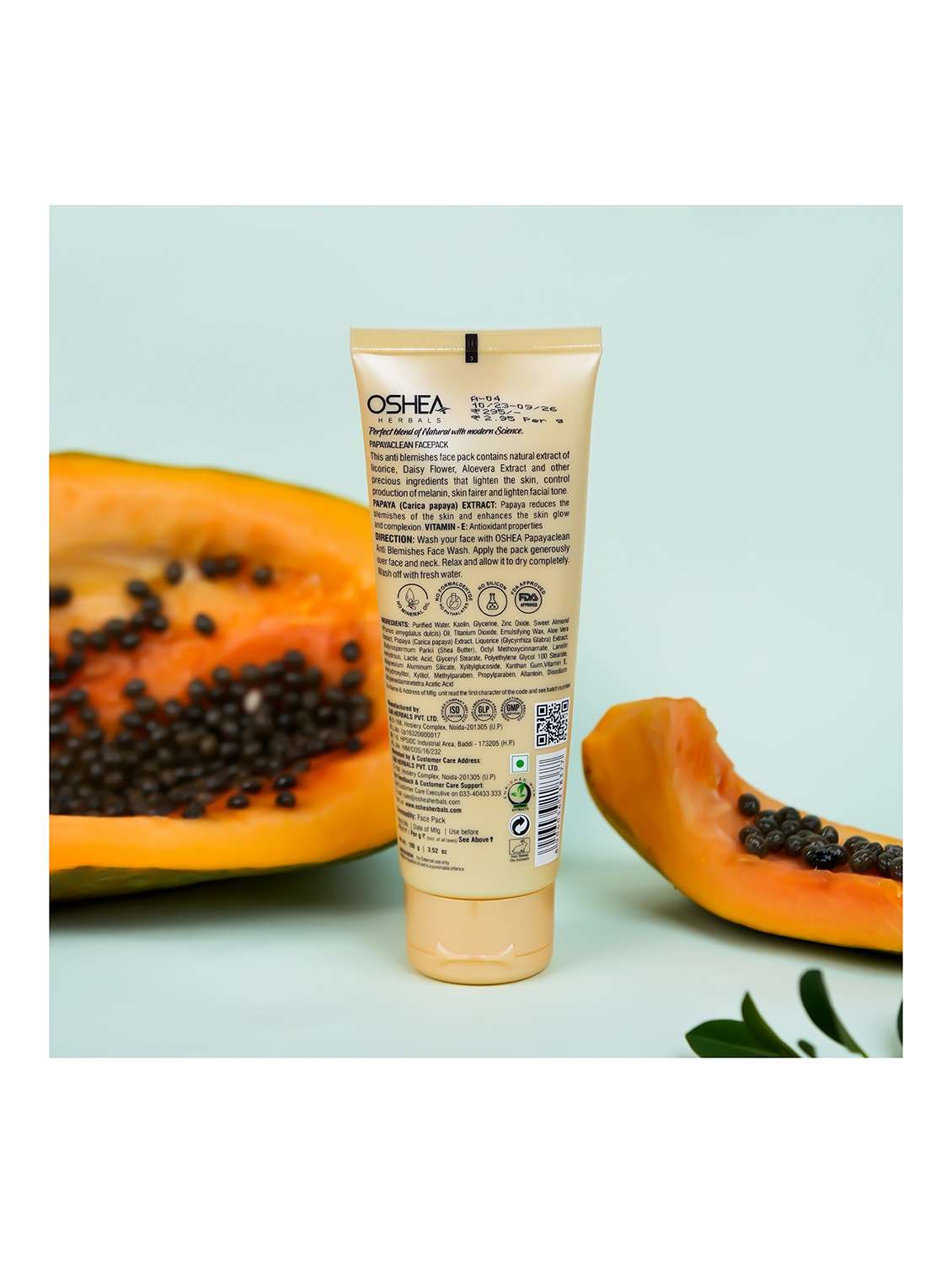 oshea herbals papaya extract face pack - 21668211 - Standard Image - 1