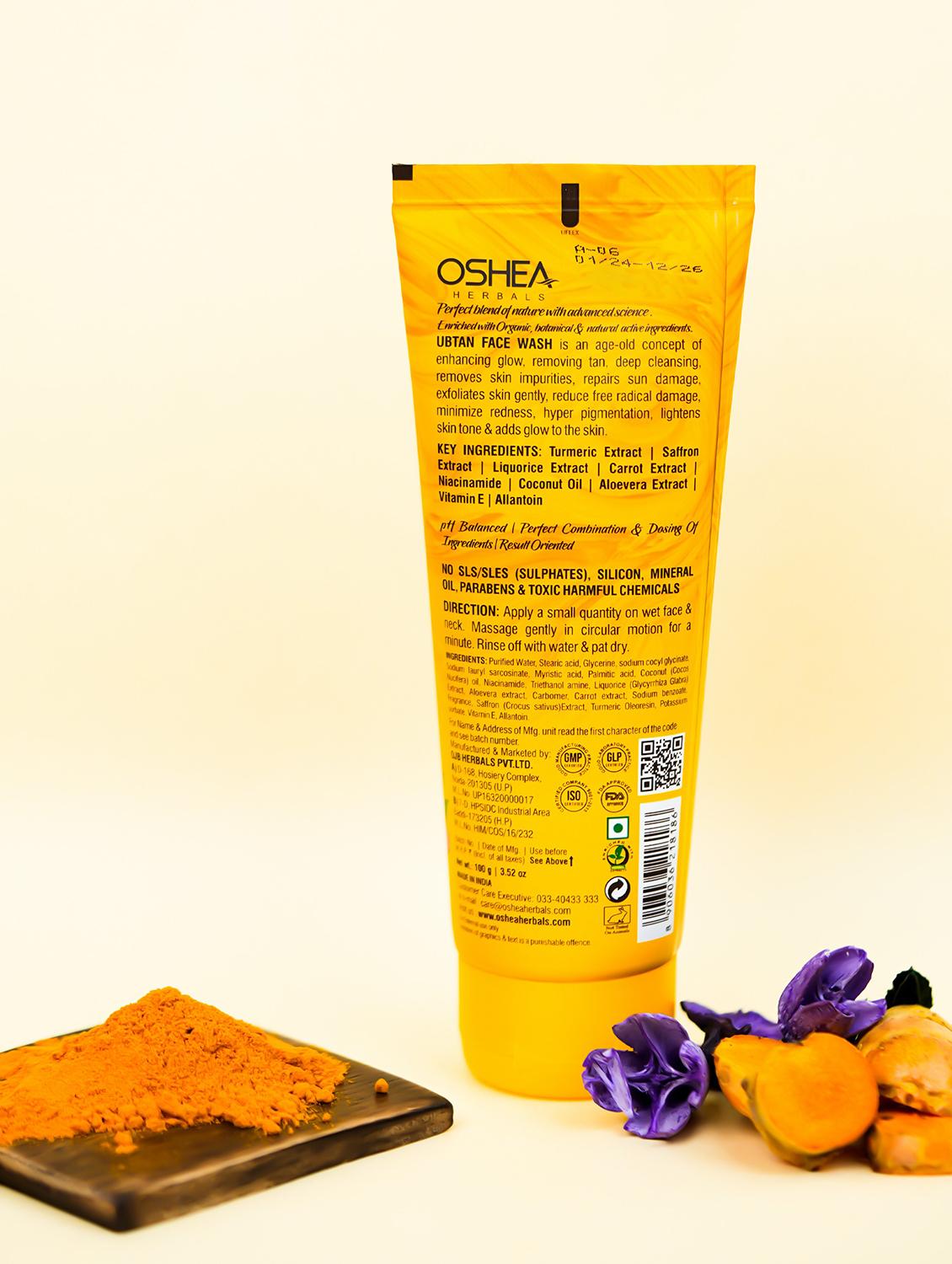 oshea herbals turmeric extract face wash - 21668223 - Standard Image - 1