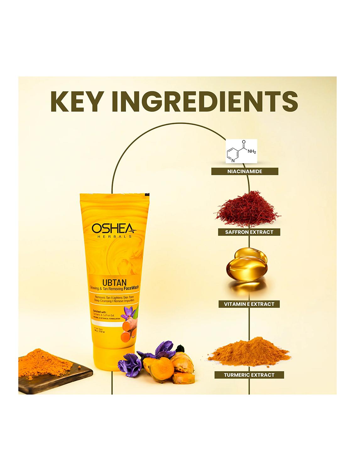 oshea herbals turmeric extract face wash - 21668223 - Standard Image - 4