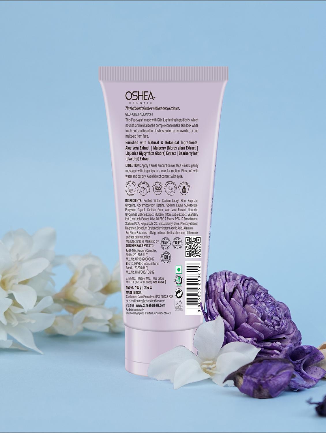 oshea herbals mulberry extract face wash - 21668232 - Standard Image - 1