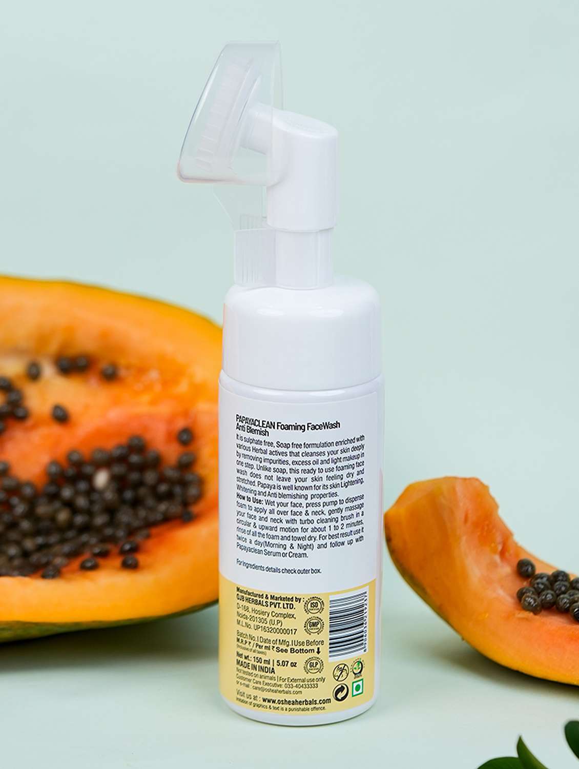 oshea herbals papaya extract face wash - 21668234 - Standard Image - 1