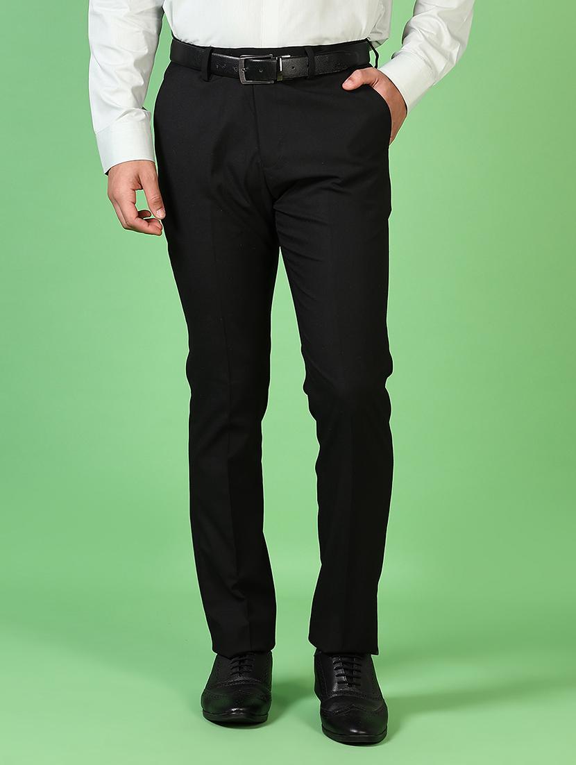 men mid rise ankle length formal trouser - 21668396 - Zoom Image - 0
