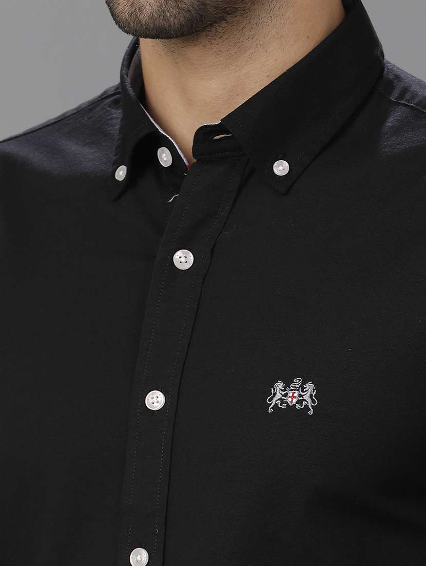 men long sleeve solid formal shirt - 21668587 -  Standard Image - 4