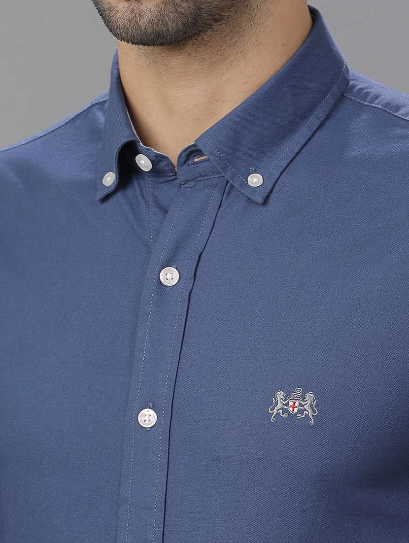 men long sleeve solid formal shirt - 21668588 -  Standard Image - 4