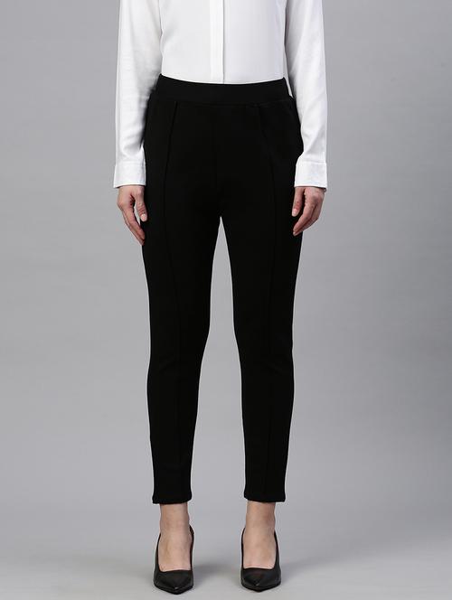 women high rise ankle length jegging - 21669351 - Standard Image - 0