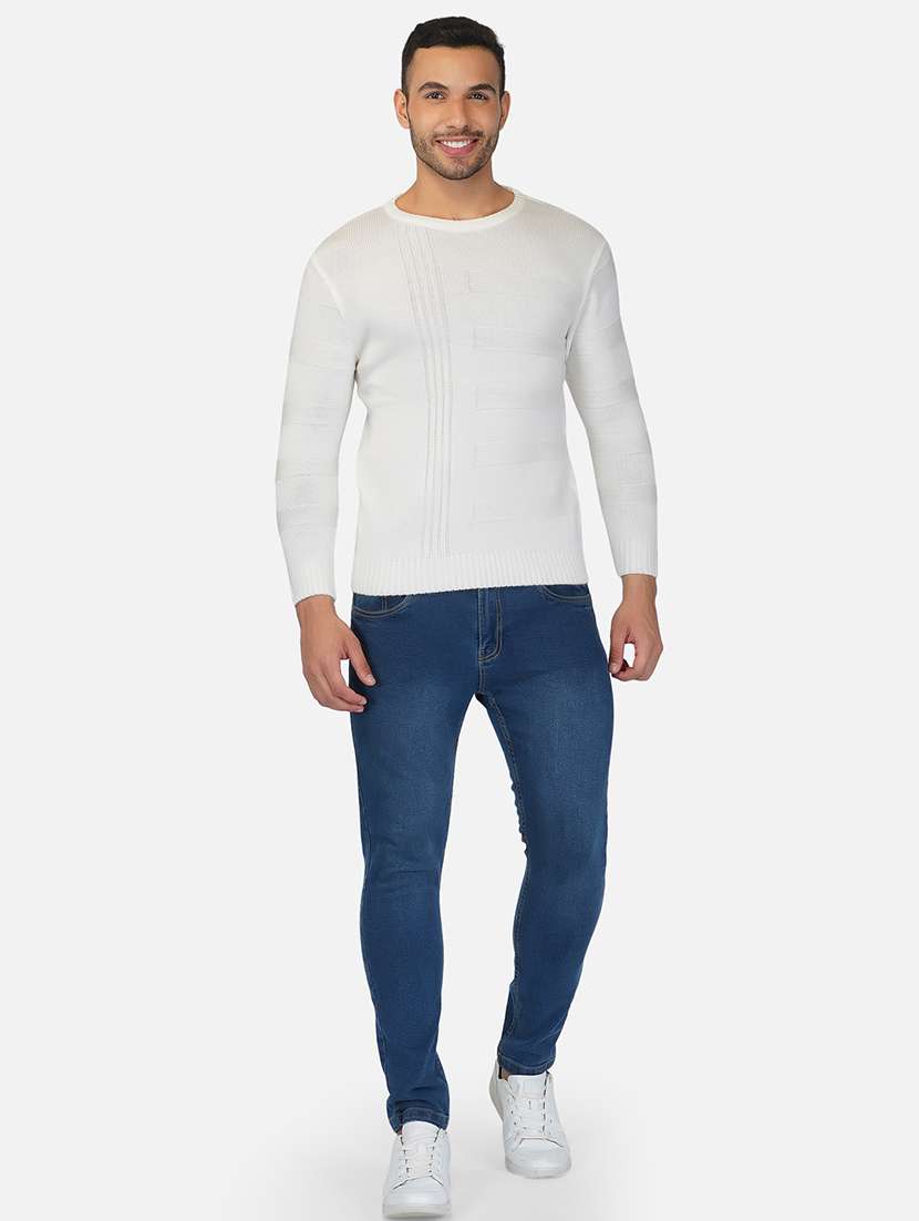 men long sleeves solid pullover - 21669629 -  Standard Image - 4