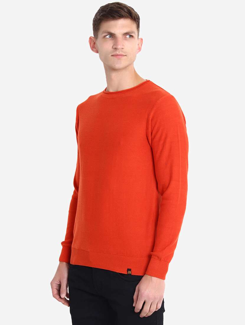 men long sleeves solid pullover - 21669646 -  Standard Image - 1