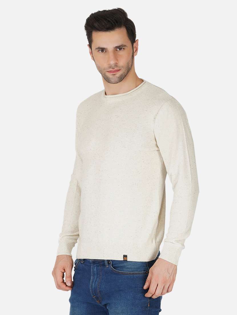 men long sleeves solid pullover - 21669647 -  Standard Image - 1