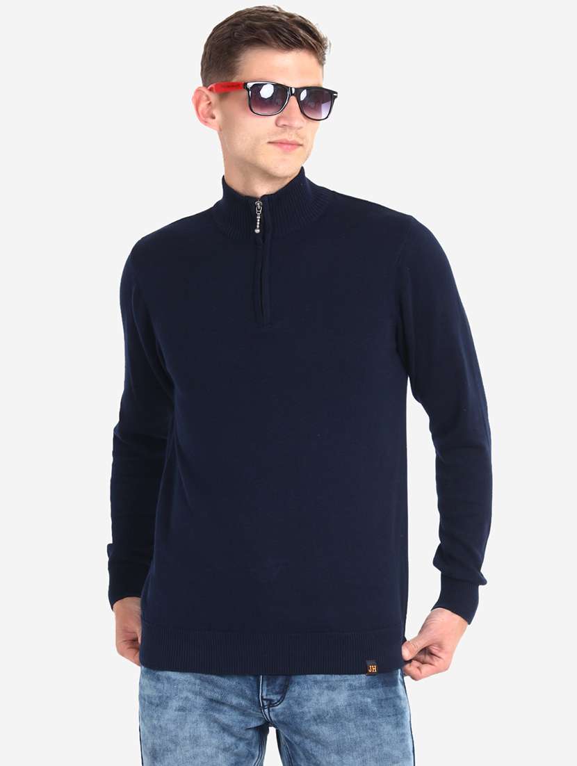 men long sleeves solid pullover - 21669658 -  Standard Image - 1