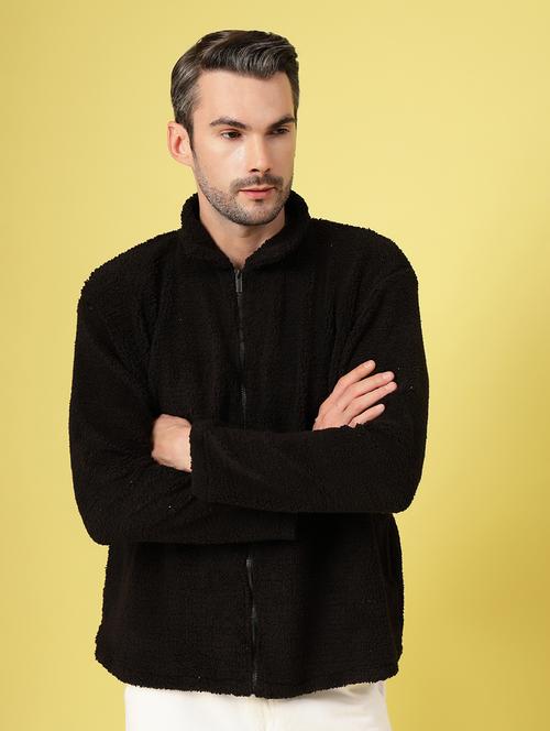men long sleeve solid casual jacket - 21670163 -  Standard Image - 0