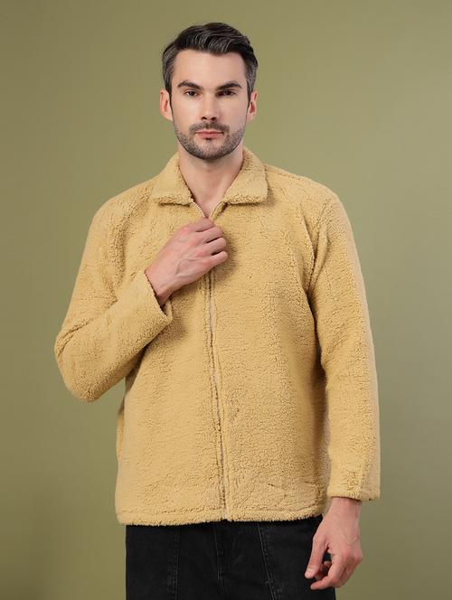 men long sleeve solid casual jacket - 21670165 -  Standard Image - 0