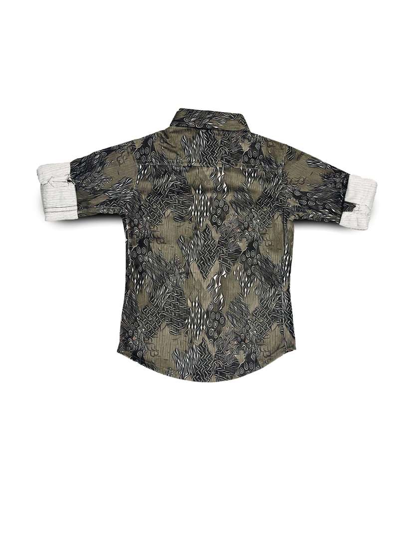 boys long sleeve printed shirt - 21670227 -  Standard Image - 1