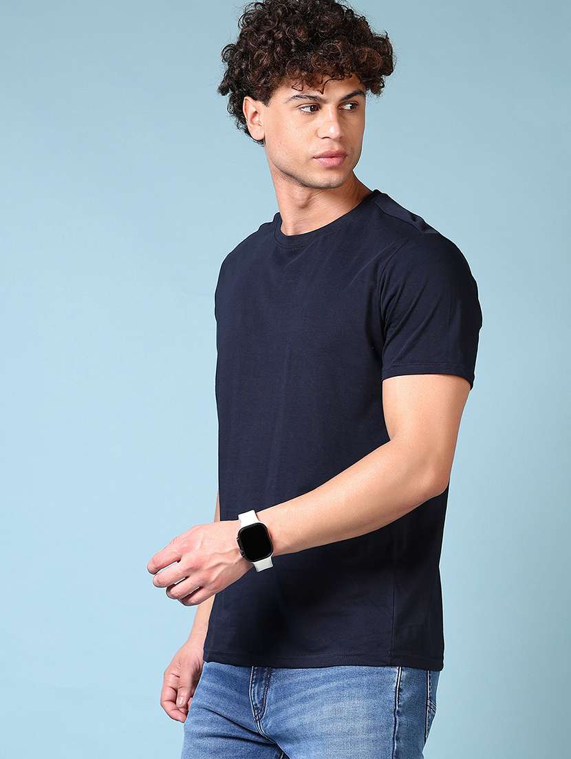 men solid short sleeve t-shirt - 21670330 -  Standard Image - 1