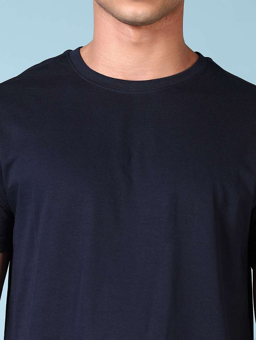 men solid short sleeve t-shirt - 21670330 -  Standard Image - 4