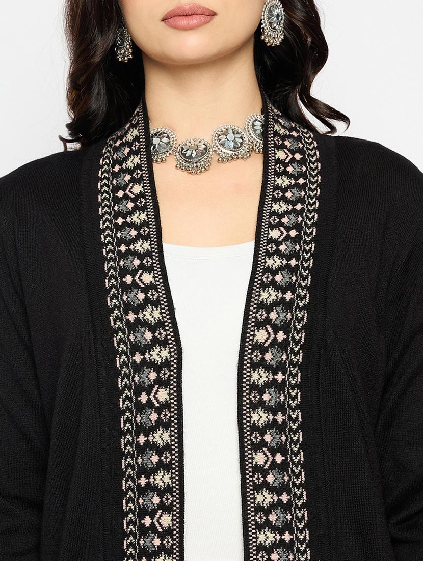 black acrylic shrug - 21670926 - Standard Image - 4