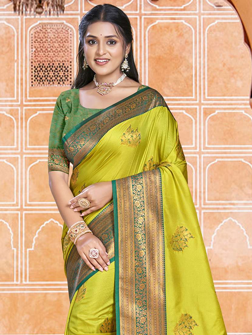 women self design bordered saree with blouse - 21671116 -  Standard Image - 1