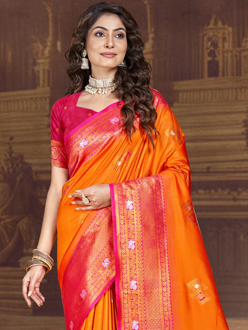 women self design bordered saree with blouse - 21671311 - Standard Image - 1
