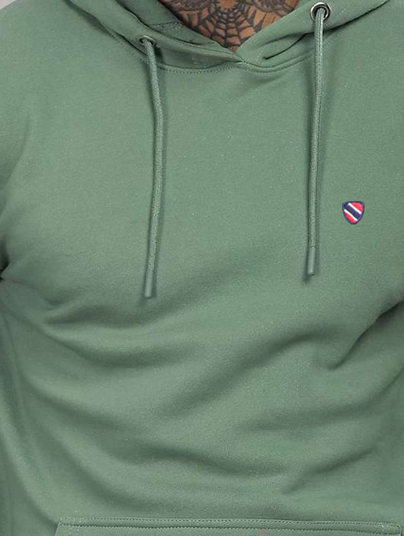 men long sleeve plain sweatshirt - 21672182 -  Standard Image - 4