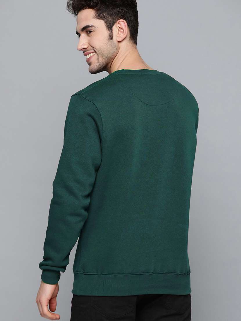 men long sleeve plain sweatshirt - 21672183 -  Standard Image - 1