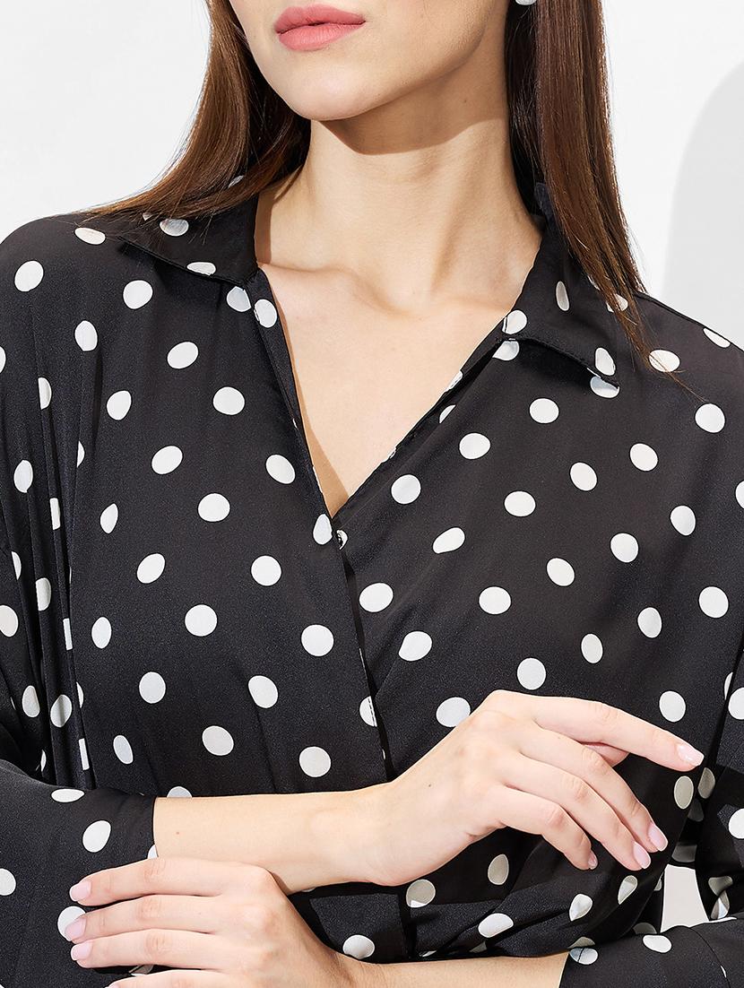 women polka dots bodycon dress - 21672391 - Standard Image - 4
