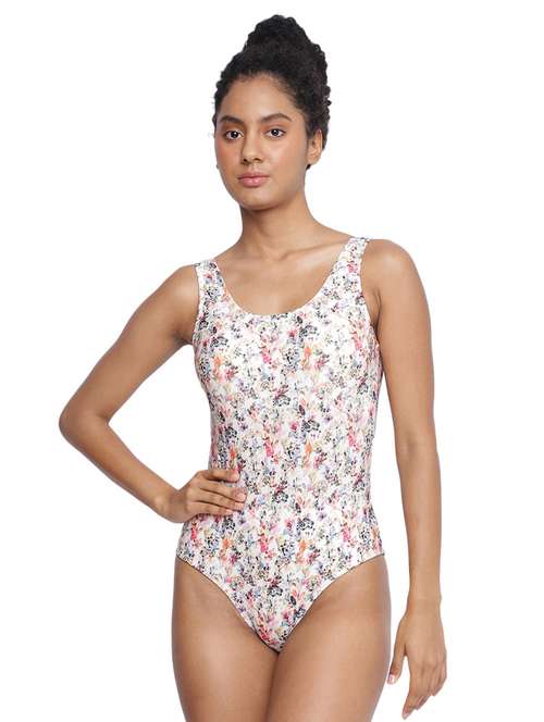 women floral print monokini - 21672406 -  Standard Image - 0