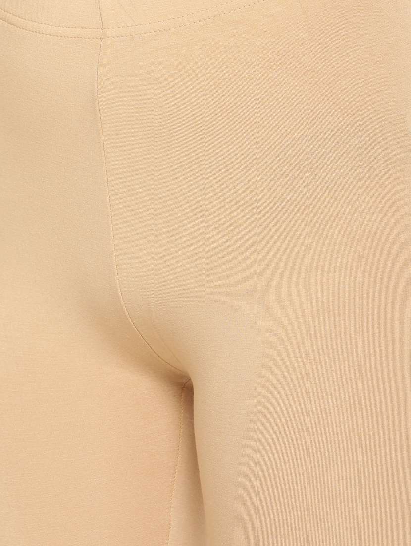 women solid calf length legging - 21672937 -  Standard Image - 4