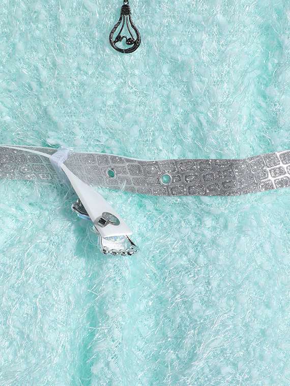 girls round neck self design woolen frock - 21672965 -  Standard Image - 4