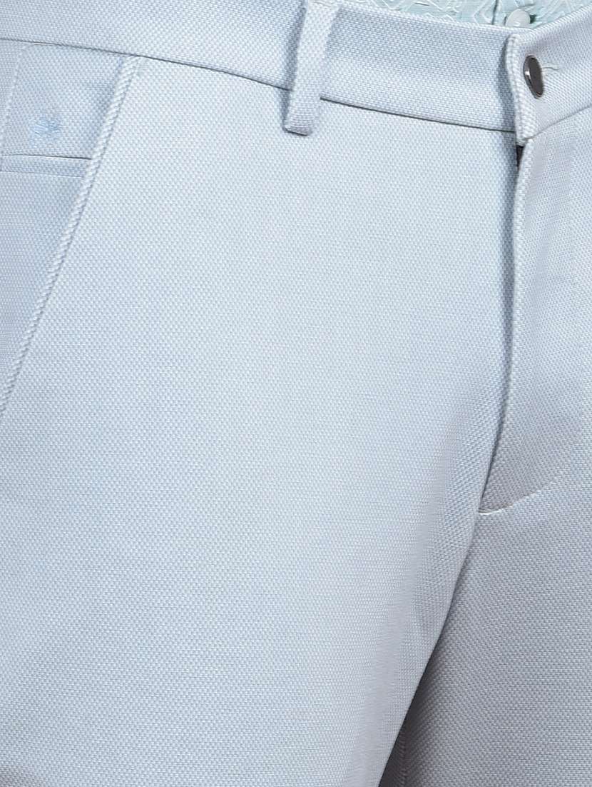 men solid mid rise chinos - 21673018 - Standard Image - 6