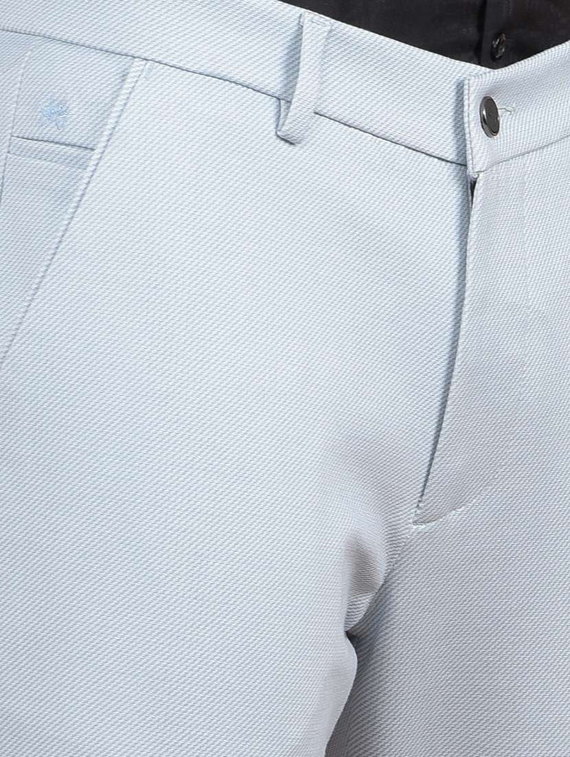 men solid mid rise chinos - 21673019 - Standard Image - 6