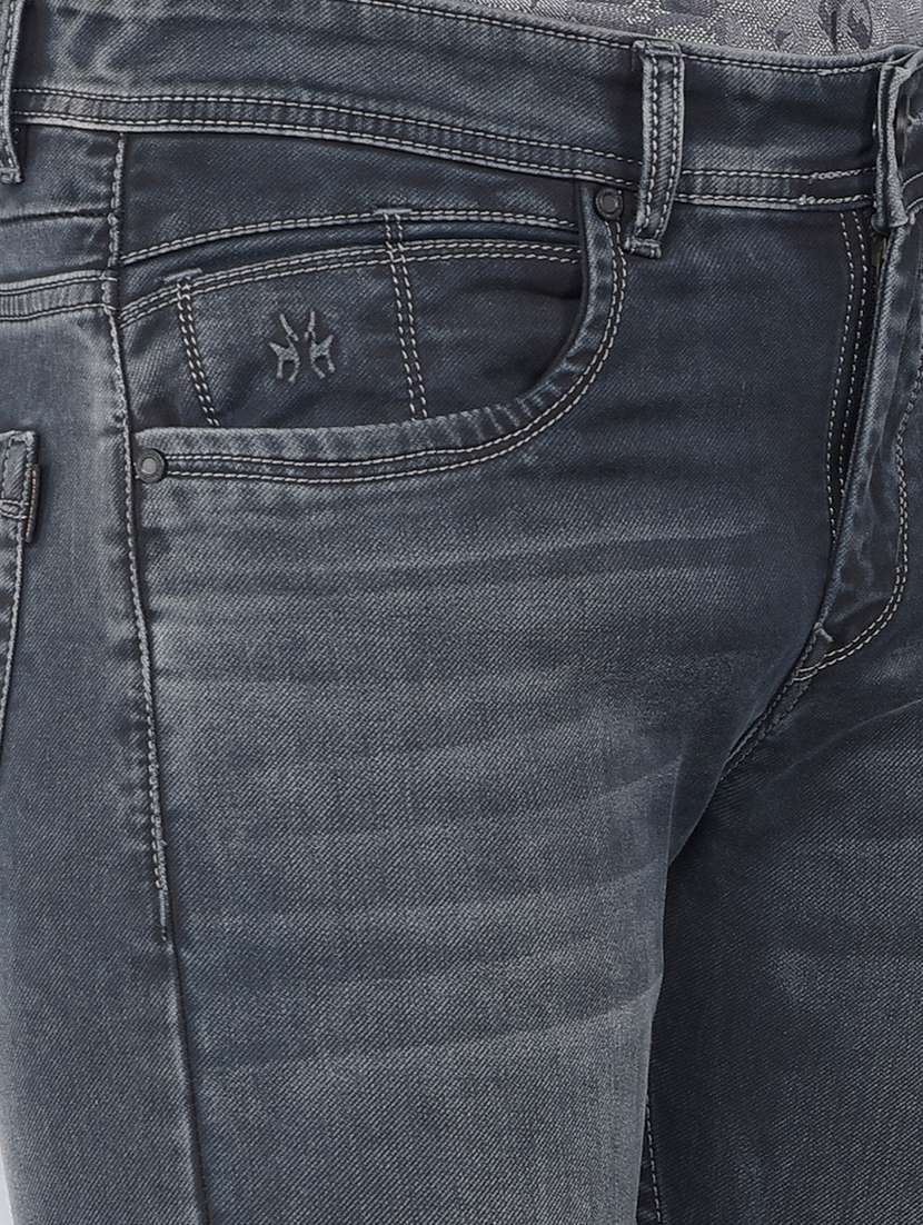 men washed mid rise jeans - 21673116 -  Standard Image - 6