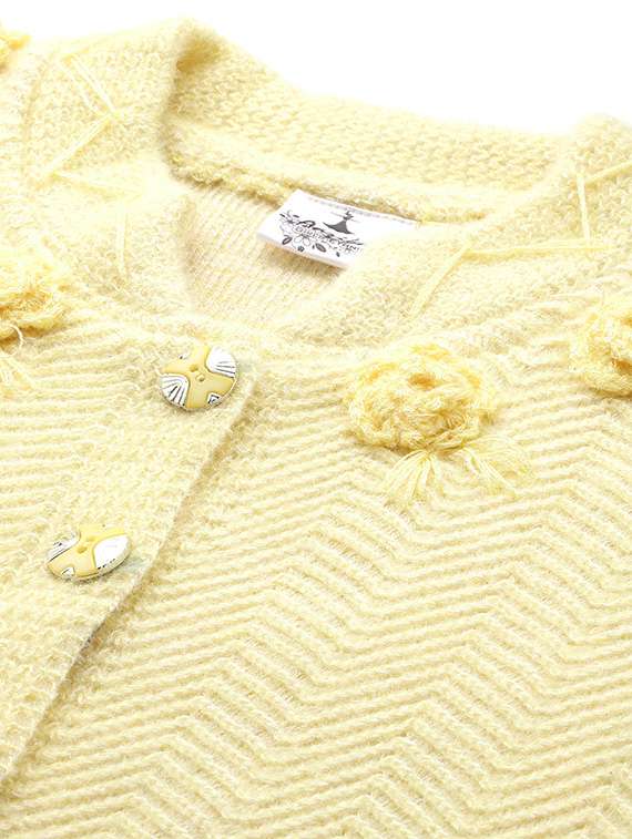 women self designed long sleeves cardigan - 21673198 -  Standard Image - 4