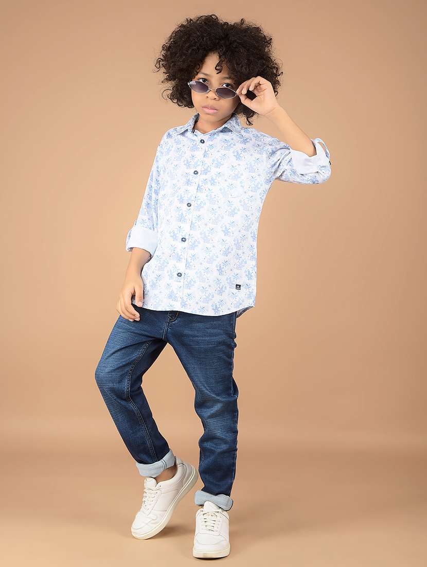boys long sleeve printed shirt - 21673347 -  Standard Image - 4