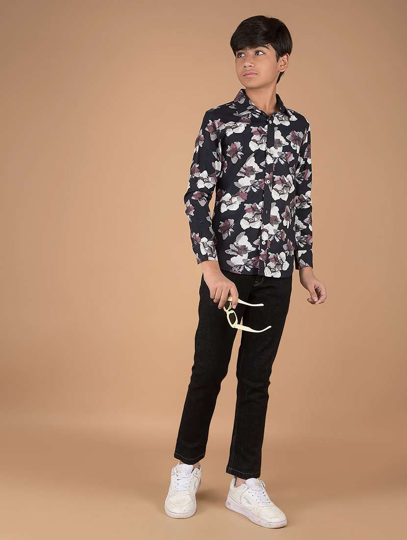 boys long sleeve printed shirt - 21673357 -  Standard Image - 4