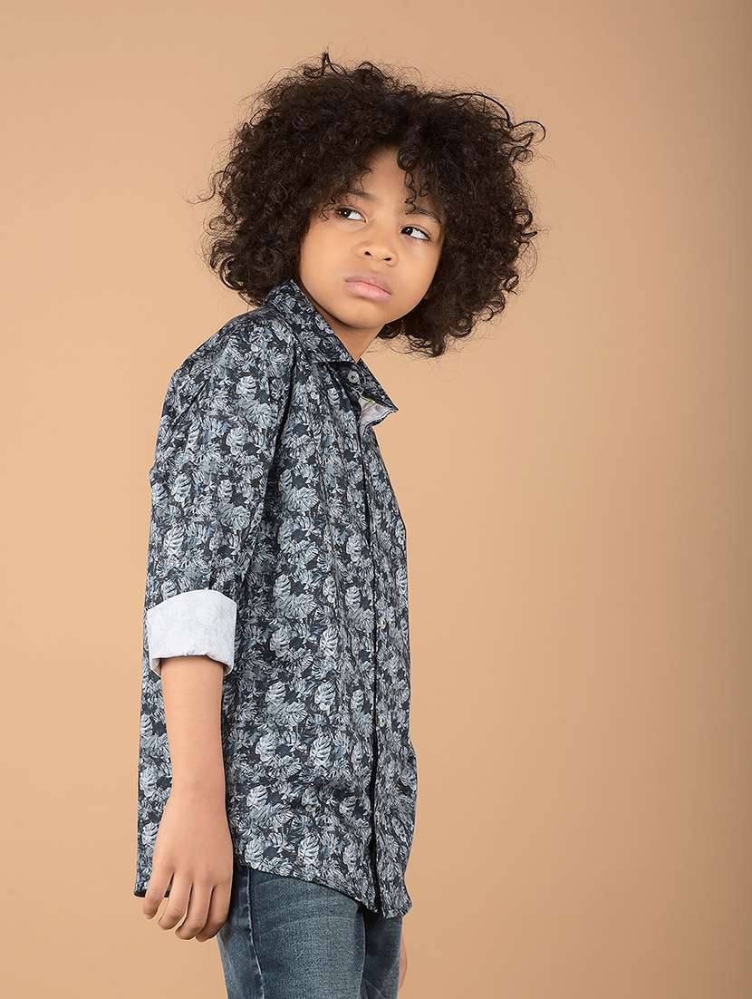 boys long sleeve printed shirt - 21673360 -  Standard Image - 1