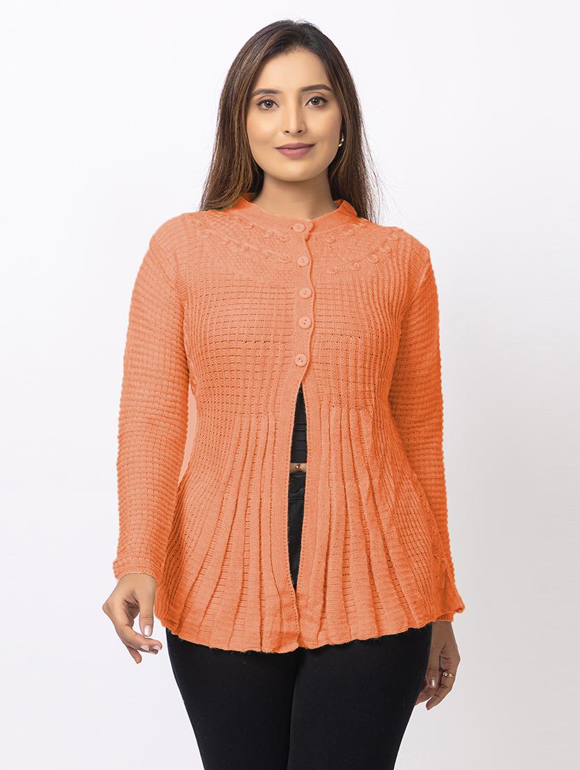 women self designed long sleeves cardigan - 21673403 - Zoom Image - 0